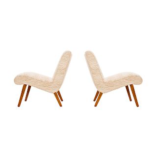 Jens Risom
(Danish, 1916-2016)
Pair of Lounge Chairs Knoll, USA