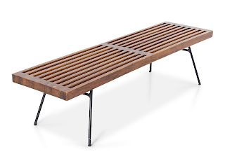 George Nelson and Associates
(American, 1908-1986)
Slat Bench Herman Miller, USA