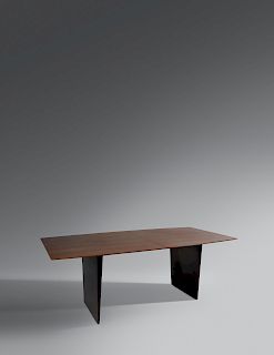 Edward Wormley
(American, 1907-1995)
Model 5460 Dining Table with Three Leaves Dunbar, USA