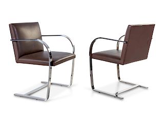 Ludwig Mies van der Rohe
(German, 1886-1969)
Set of Eight Brno Chairs Knoll, USA