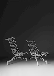 Vladimir Kagan
(American, 1927-2016)
Pair of Capricorn Lounge Chairs Kagan-Dreyfuss, USA