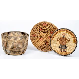 Second Mesa Hopi Baskets, From The Harriet and Seymour Koenig Collection, New York