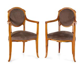 Paul Fallot
(French, 1877-1941)
Pair of Armchairs