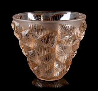 Rene Lalique
(French, 1860-1945)
Moissac Vase