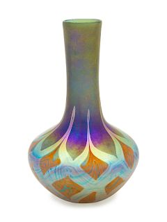 Tiffany and Glass Decorating Co.
American, Early 20th Century
Vase