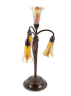 Tiffany Studios
American, Early 20th Century
Four Light Lilly Table Lamp