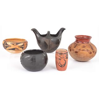 L.Young (American, 20th century) Pottery, PLUS, From the Stanley Slocum Collection, Minnesota 