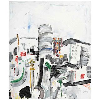 PHIL KELLY, Torre nubes, Mondrian.