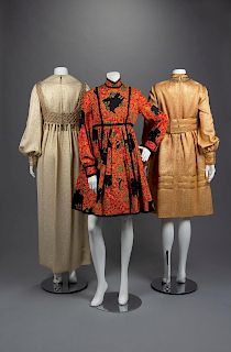Three Geoffrey Beene Evening Dresses, 1969