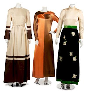 Three Geoffrey Beene Dresses, 1966-70s