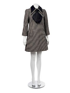 Geoffrey Beene Wool Dress with Tie, Fall 1969