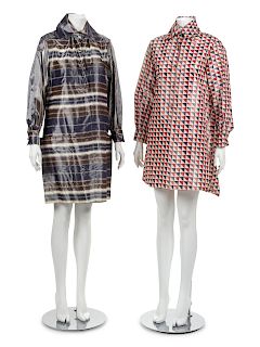Two Geoffrey Beene Dresses, 1970s