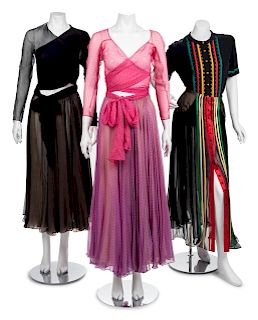 Three Geoffrey Beene Dresses, 1980-90s