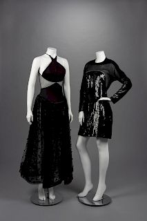 Two Geoffrey Beene Dresses, Fall 1990