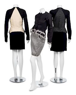 Three Geoffrey Beene Suits, 1990s