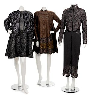 Three Geoffrey Beene Dresses, 1990s
