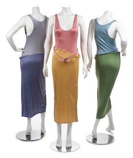 Three Geoffrey Beene Dresses, Spring 1999