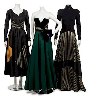 Three Geoffrey Beene Dresses, Fall 1984