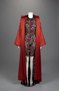 Geoffrey Beene Dress and Coat, Fall 1993