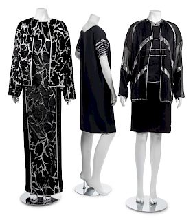 One Geoffrey Beene Dress and Two Ensembles, 1984