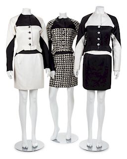 Three Geoffrey Beene Suits, 1990s