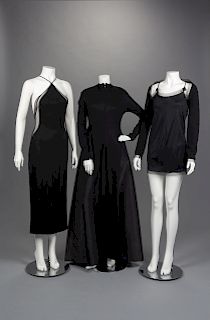 Three Geoffrey Beene Evening Dresses, Spring 1995