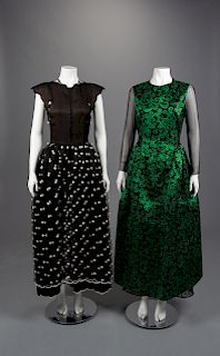 Two Geoffrey Beene Dresses, Spring 1990