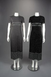 Two Geoffrey Beene Dresses, Fall 2000