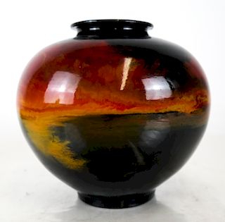 Korean Multi-Glaze Ceramic Vase