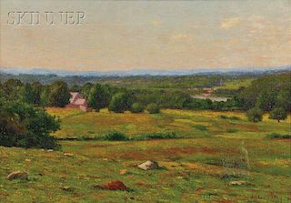 Jonas Joseph LaValley (American, 1858-1930)    Summer Meadow Vista