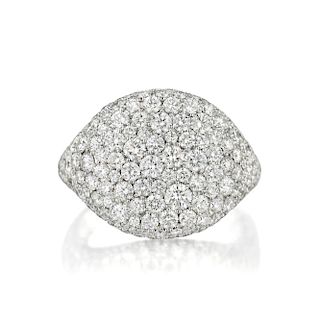 David Yurman Pave Diamond Ring