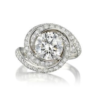 Cartier Trinity Ruban 2.16-Carat Diamond Ring