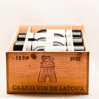 Chateau Latour 1983, 12 bottles (owc)