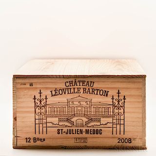 Chateau Leoville Barton 2008, 12 bottles (owc)