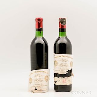 Chateau Cheval Blanc 1967, 2 bottles