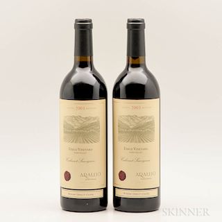 Araujo Eisele Vineyard Cabernet Sauvignon 2003, 2 bottles