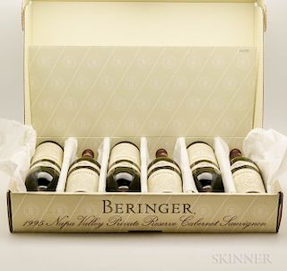 Beringer Cabernet Sauvignon Reserve 1995, 6 bottles (pc)