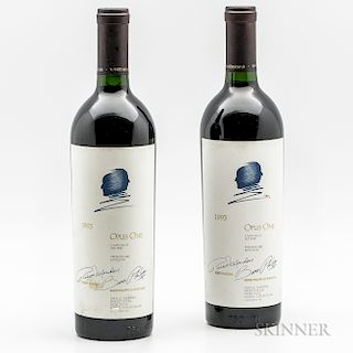 Opus One 1993, 2 bottles