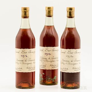 Domaine de Jouanda (Robert Poyferre) Armagnac 1912, 3 bottles