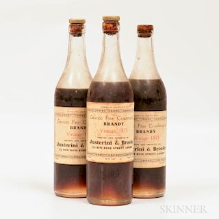 Grand Fine Champagne Brandy 1875, 3 24oz bottles