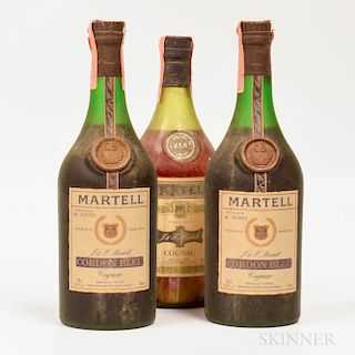 Mixed Martell, 3 750ml bottles