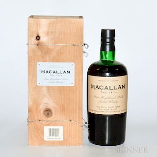 Macallan 1874 Replica, 1 750ml bottle (owc)