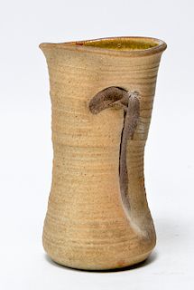 Karen Karnes Stoneware Art Pottery Pinched Vase