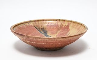 Karen Karnes Stoneware Art Pottery Footed Bowl