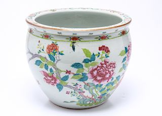 Chinese Export Famille Rose Porcelain Jardinere