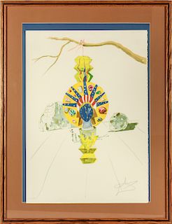 Salvador Dali After Surrealism Ornament Lithograph