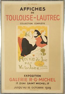 Toulouse-Lautrec Galerie R.G. Michel Poster