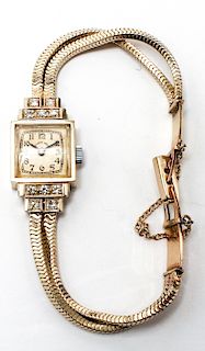 Lambert Bros 14K Gold & Diamonds Ladies' Watch