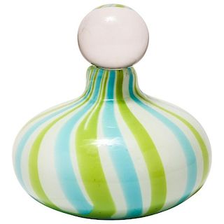 Mid-Century Modern Art Glass Perfume Bottle