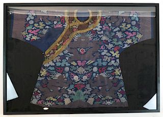 Asian Kimono, Framed